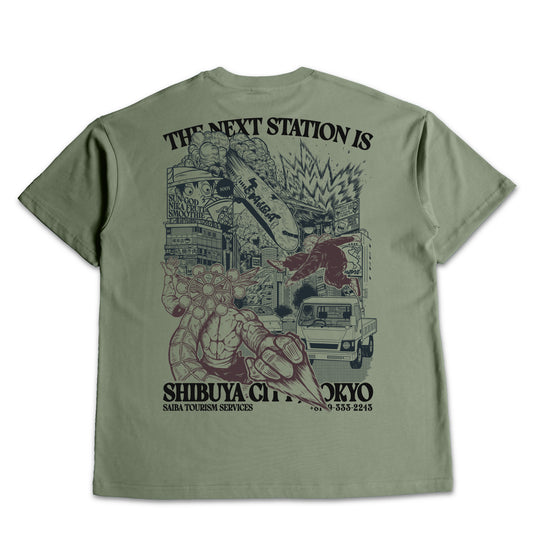 Shibuya City Station Oversized T-shirt
