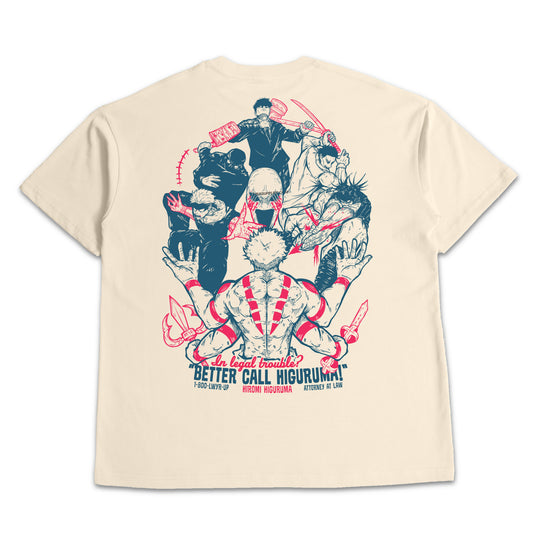 Better Call Higuruma Oversized T-Shirt