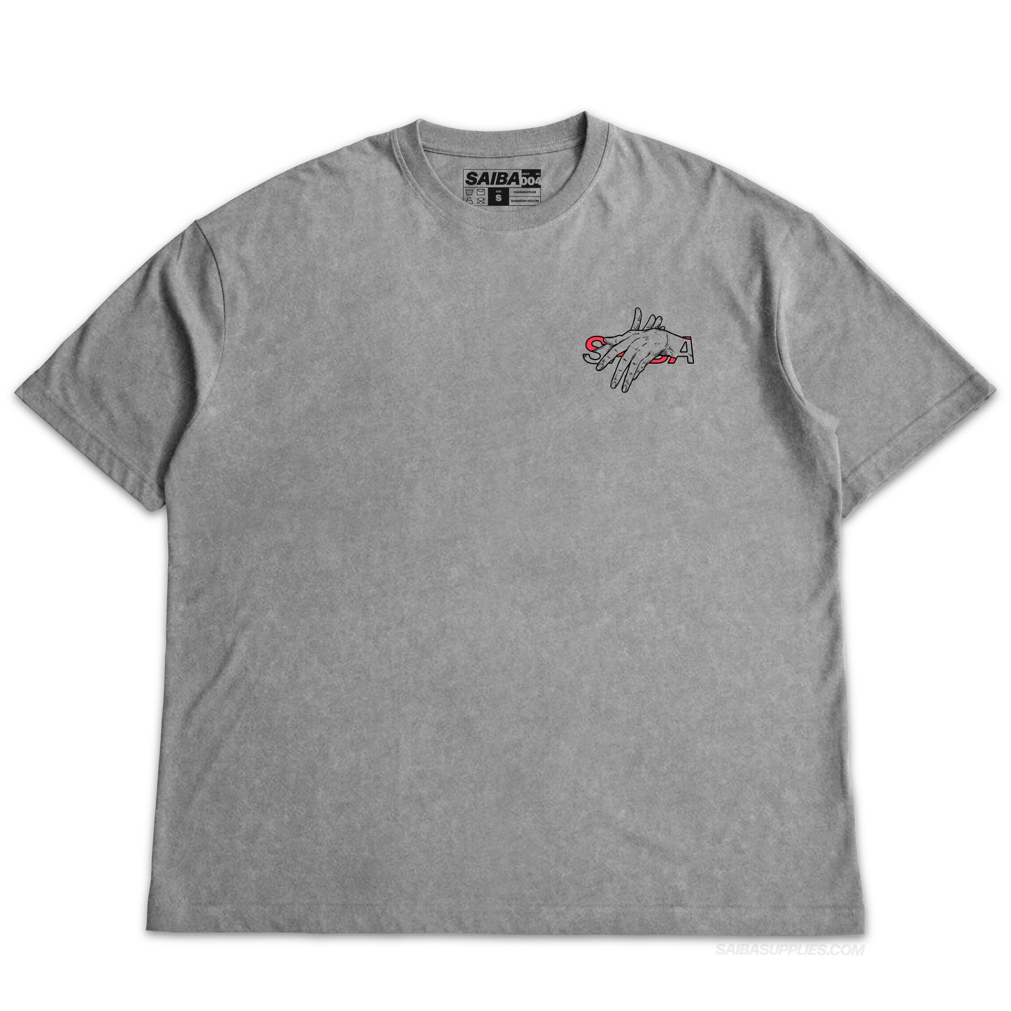 Gun Devil World Tour V3. Acid Wash Oversized T-Shirt