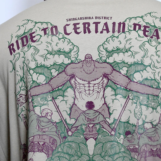 (Discontinued) Ride To Certain Death Oversized T-shirt