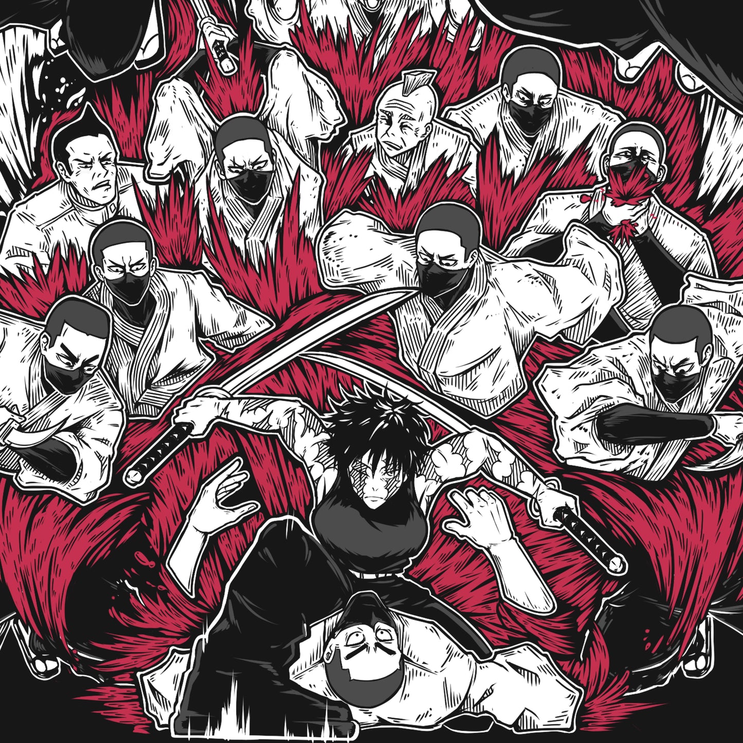 Clan Killer Maki Zenin Oversized T-shirt