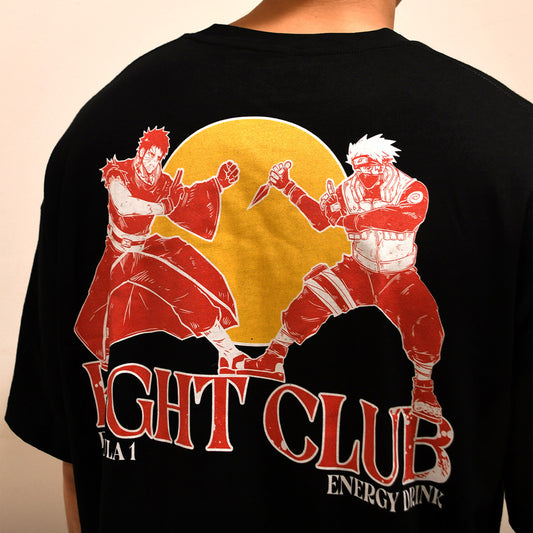 Ninjutsu Fight Club Energy Drink Oversized T-shirt