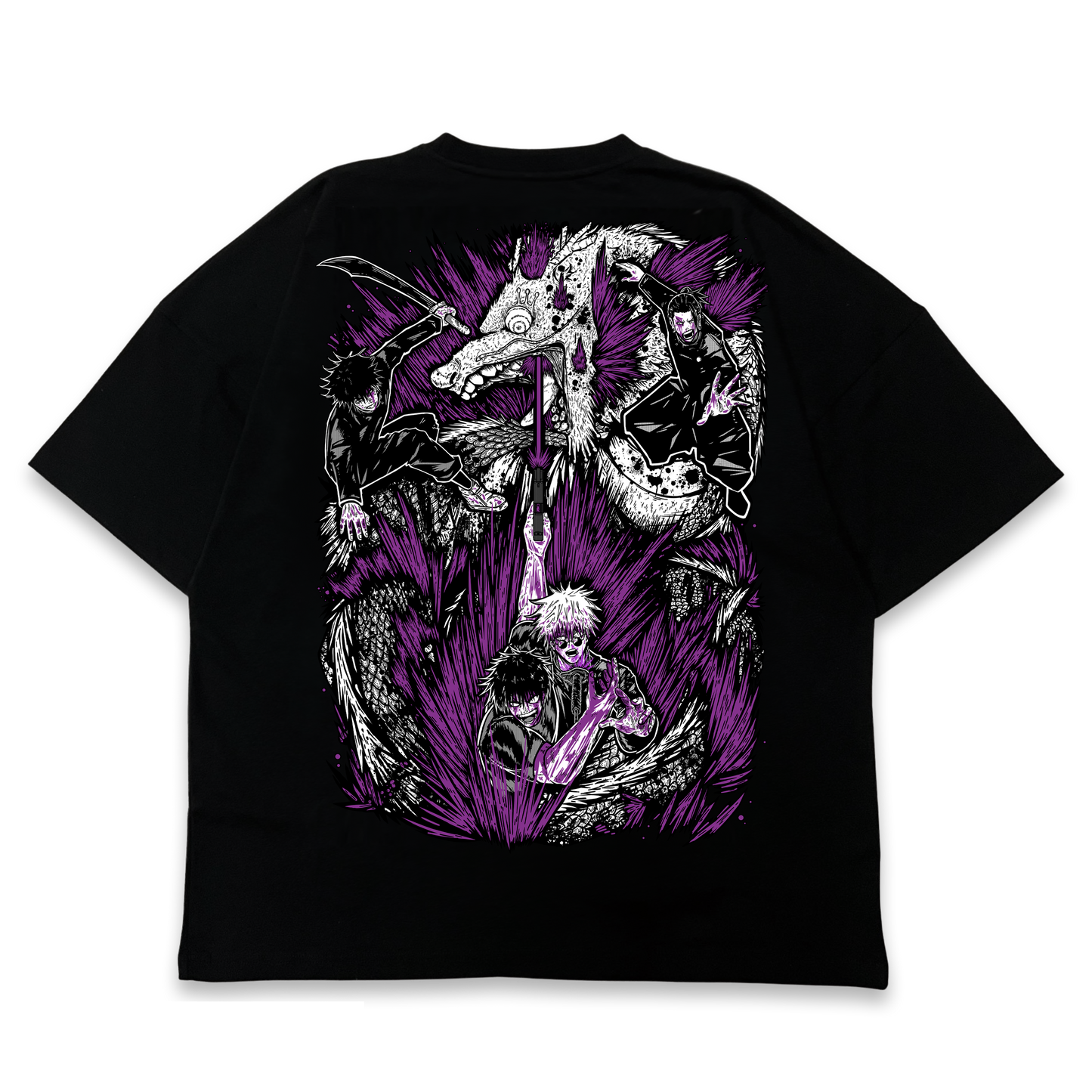 Sorcerer Killer Toji Zenin Oversized T-Shirt