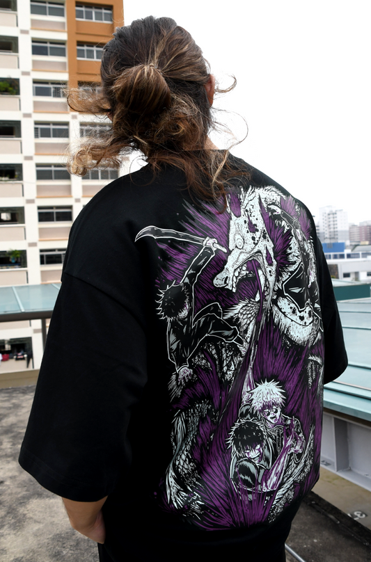Sorcerer Killer Toji Zenin Oversized T-Shirt