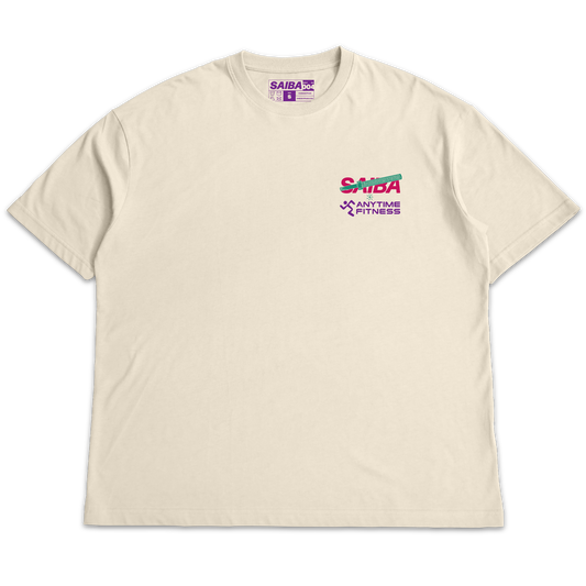 Jade Emperors 26th Annual Zodiac Derby Anytime Fitness Collab Oversized T-shirt